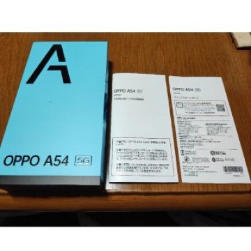 OPPO A54 OPG02 シルバーブラック