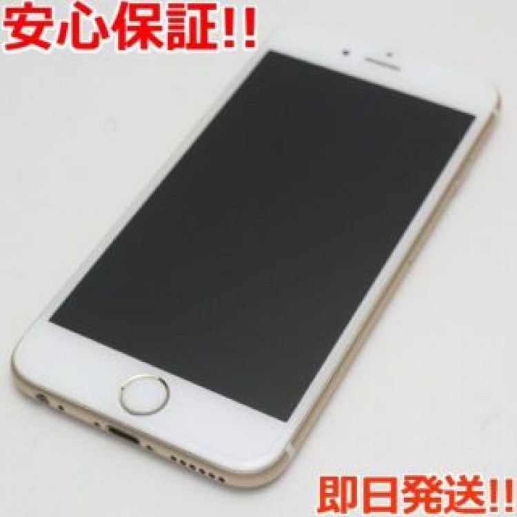 美品 SIMフリー iPhone6S 128GB ゴールド