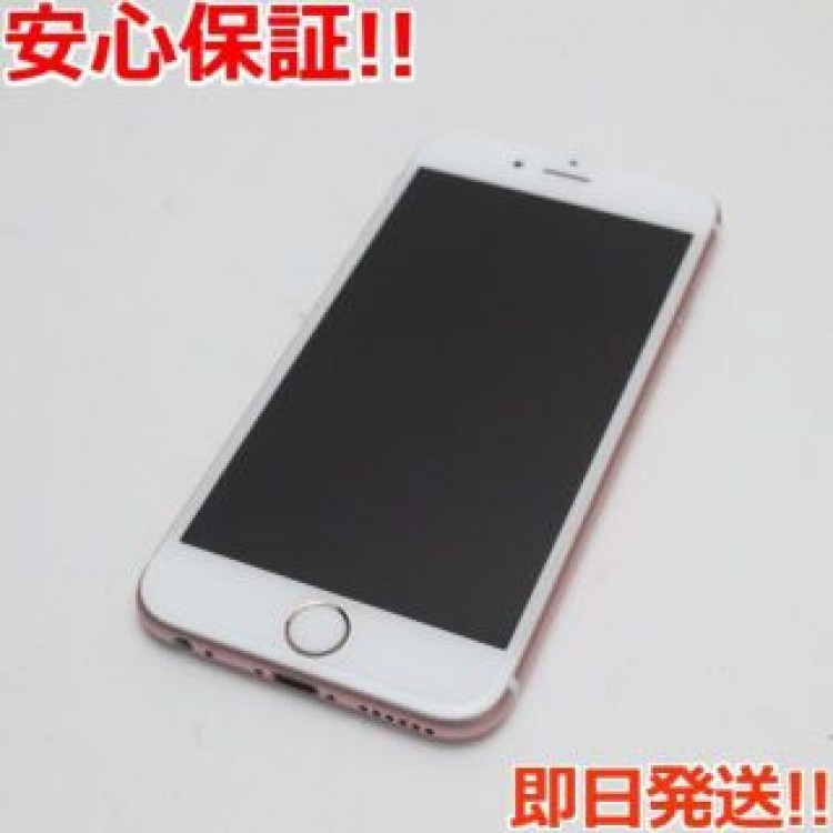 超美品 SIMフリー iPhone6S 64GB ローズゴールド