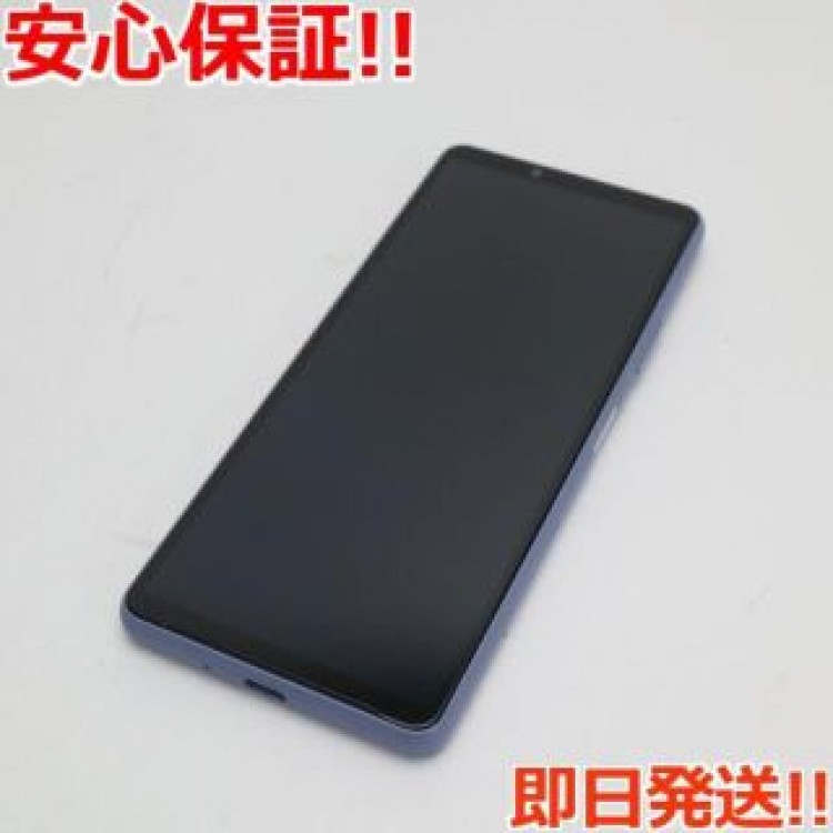 超美品 Xperia 10 III A102SO ブルー SIMロック解除済み