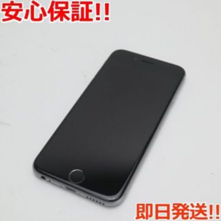 超美品 SOFTBANK iPhone6 64GB スペースグレイ