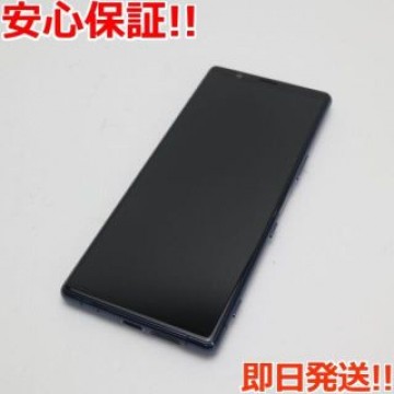超美品 SO-01M ブルー   SIMロック解除済み