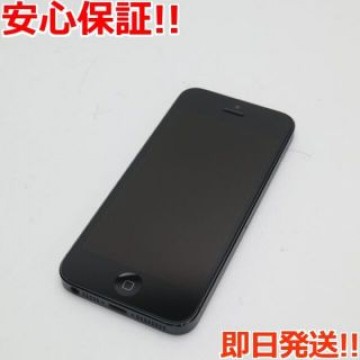 超美品 au iPhone5 64GB ブラック
