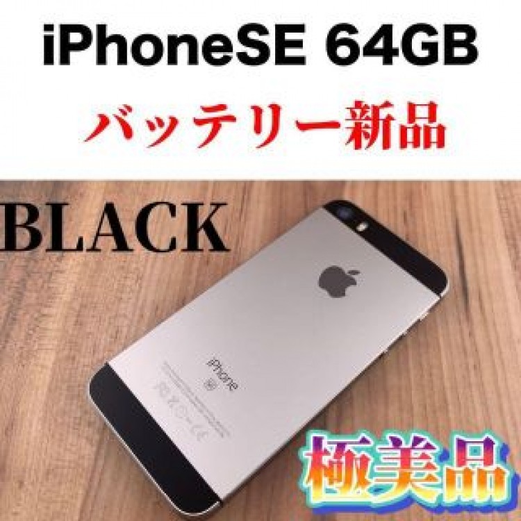48 iPhone SE Space Gray 64 GB SIMフリー