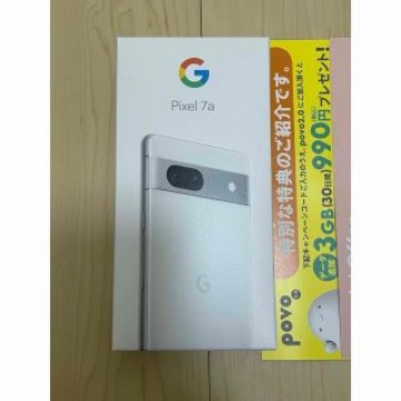 新品 Google Pixel 7a snow 白