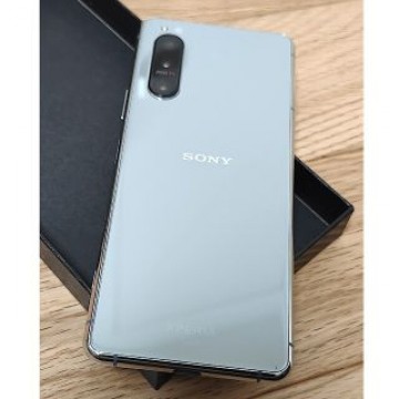 Xperia 5 II SIMフリー SIMロック解除済 グレー Aランク 本体