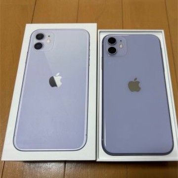 iPhone11 64GB パープル　SIMロック解除済み