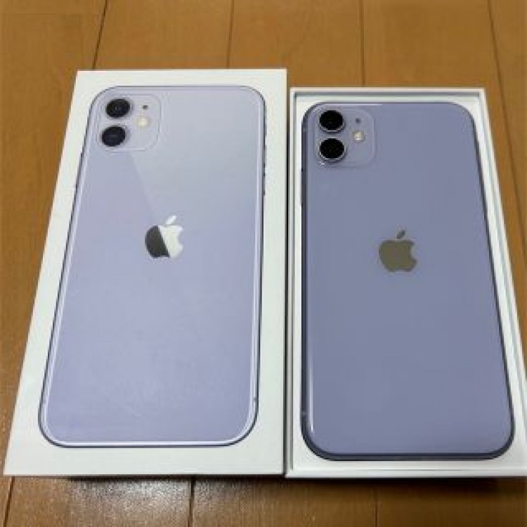 iPhone11 64GB パープル　SIMロック解除済み