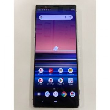 【SIMロック解除済】Xperia5 SO-01M グレー