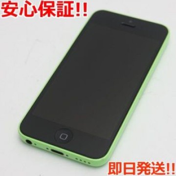 美品 iPhone5c 32GB グリーン