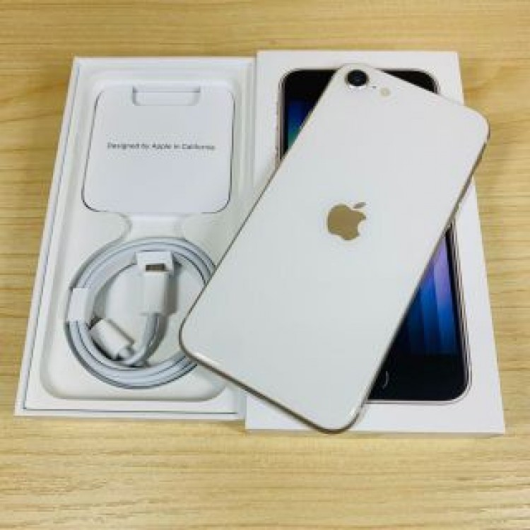 超美品 ﾊﾞｯﾃﾘｰ98% iPhonSE 第3世代 64GB P25