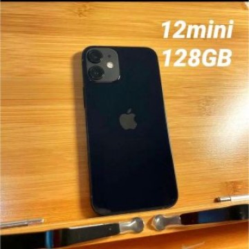 【SIMロック解除済】iPhone 12 mini ブラック 128GB 86%