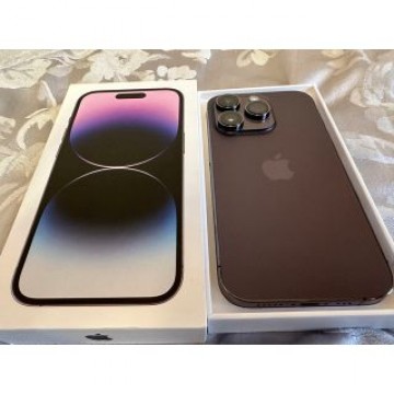 iPhone 14 Pro 128GB ディープパープル　美品　SIMフリー