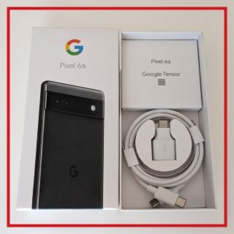 Google Pixel 6a Charcoal　グーグル ピクセル チャコール