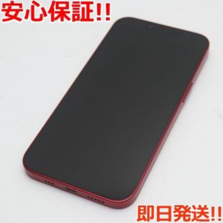 新品同様 SIMフリー iPhone13 512GB レッド