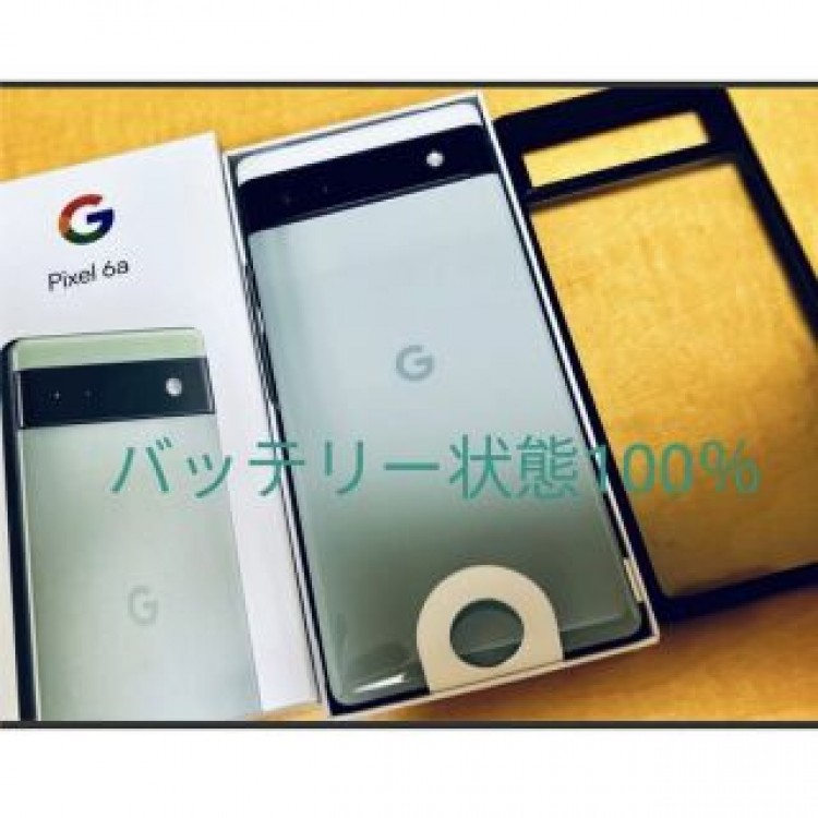 相談価格一覧週末価格美品GoogleストアGoogle Pixel6a Sage