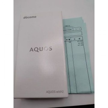 保証あり ほぼ新品 AQUOS wish2 SH-51C コーラル SHARP