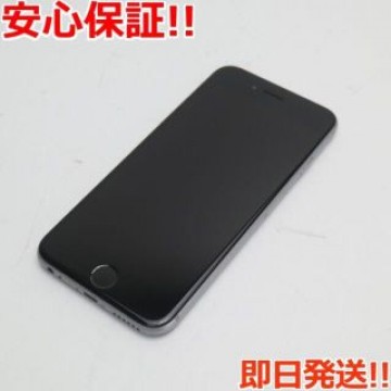 美品 au iPhone6 64GB スペースグレイ