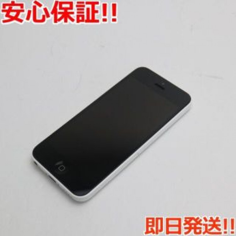 超美品 iPhone5c 32GB ホワイト