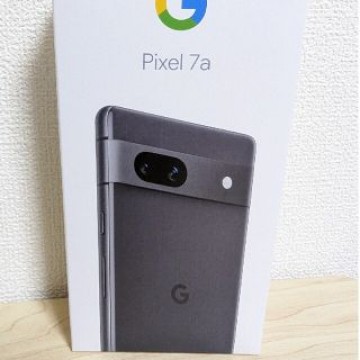 【新品未使用品】Google Pixel7a  チャコール　おまけ