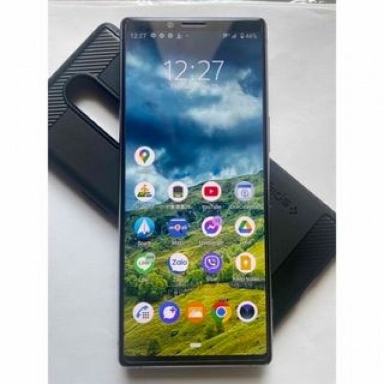 【美品】XPERIA 1 SOV40 SIMフリー　ケース2枚