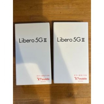 新品未使用 2台セット売り Libero 5G III A202ZT ブラック