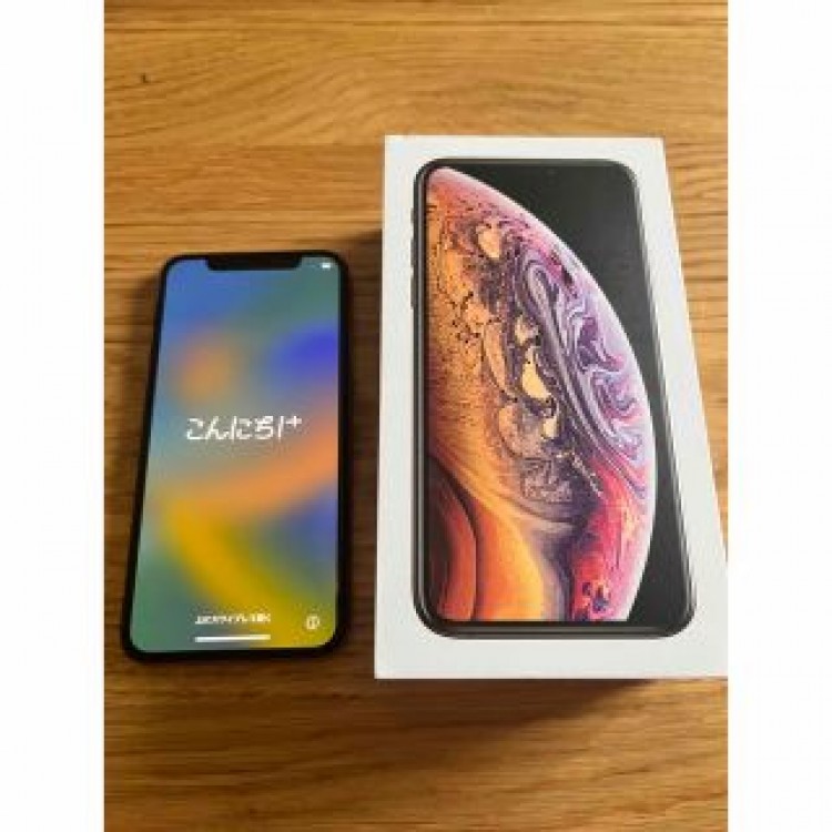 iPhone xs 美品SIMロック解除済み