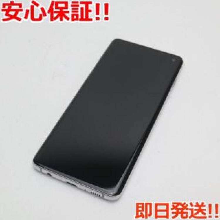 超美品 SC-03L Galaxy S10 プリズムホワイト