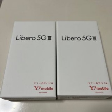 Libero 5G III A202ZT ブラック&amp;ホワイト