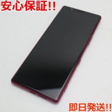 新品同様 SOV41 レッド   SIMロック解除済み