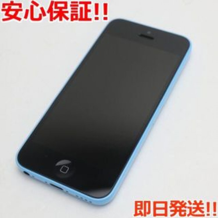 超美品 iPhone5c 16GB ブルー