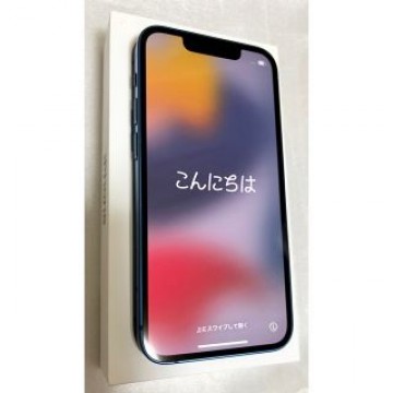 iPhone 13mini 256GB simフリー ブルー