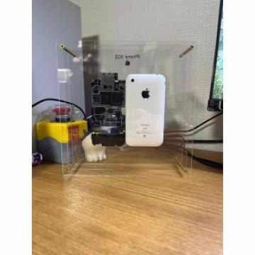 iPhone3GS　標本アート ホワイト