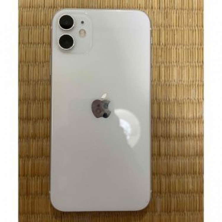 iPhone11 128GB ホワイト 本体 バッテリー100%