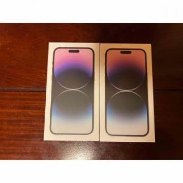 Apple iphone14 pro max 256GB ディープパープル2台