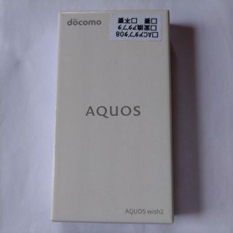 SHARP AQUOS wish2 本体 SH-51C ホワイト(W)