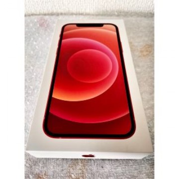 【未使用】iPhone12 Red 100% Simフリー 残債なし 付属品あり