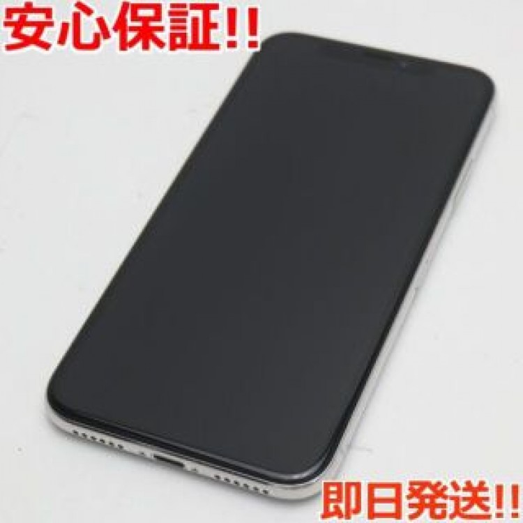 超美品 au iPhoneX 64GB シルバー