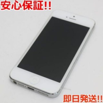超美品 au iPhone5 32GB ホワイト