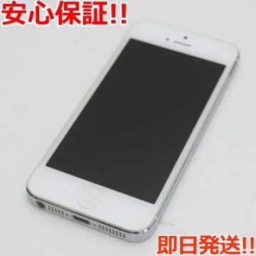 超美品 au iPhone5 16GB ホワイト
