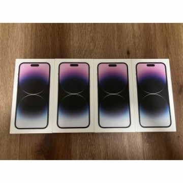【新品未開封】iPhone 14 Pro Max 256GB 紫　4台セット