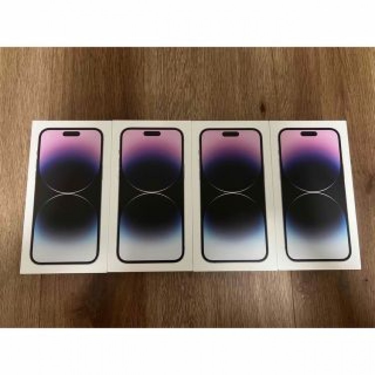 【新品未開封】iPhone 14 Pro Max 256GB 紫　4台セット