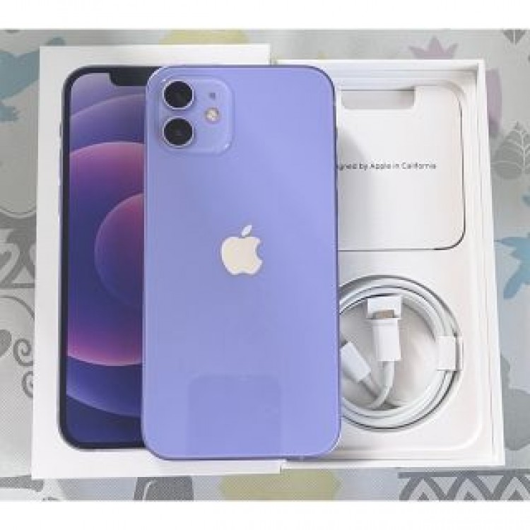 【美品】iPhone12 64GB パープル