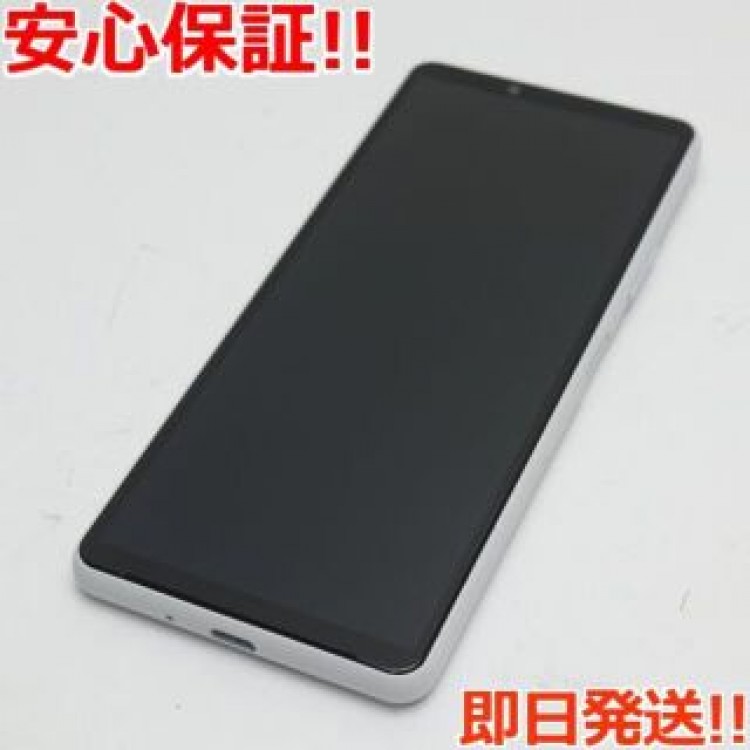 美品 Xperia 10 III A102SO ホワイト SIMロック解除済み