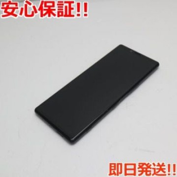 美品 SOV40 Xperia 1 ブラック  SIMロック解除済み