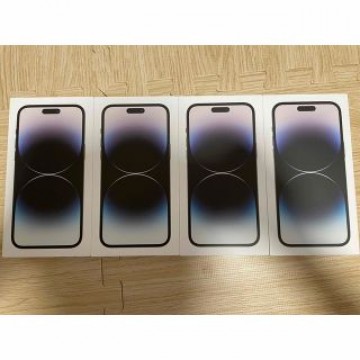 【新品未開封】iPhone 14 Pro Max 256GB ブラック4台セット