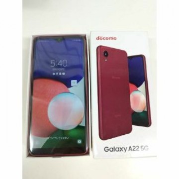 【美品/SIMロック解除済】Galaxy A22 5G/SC-56B