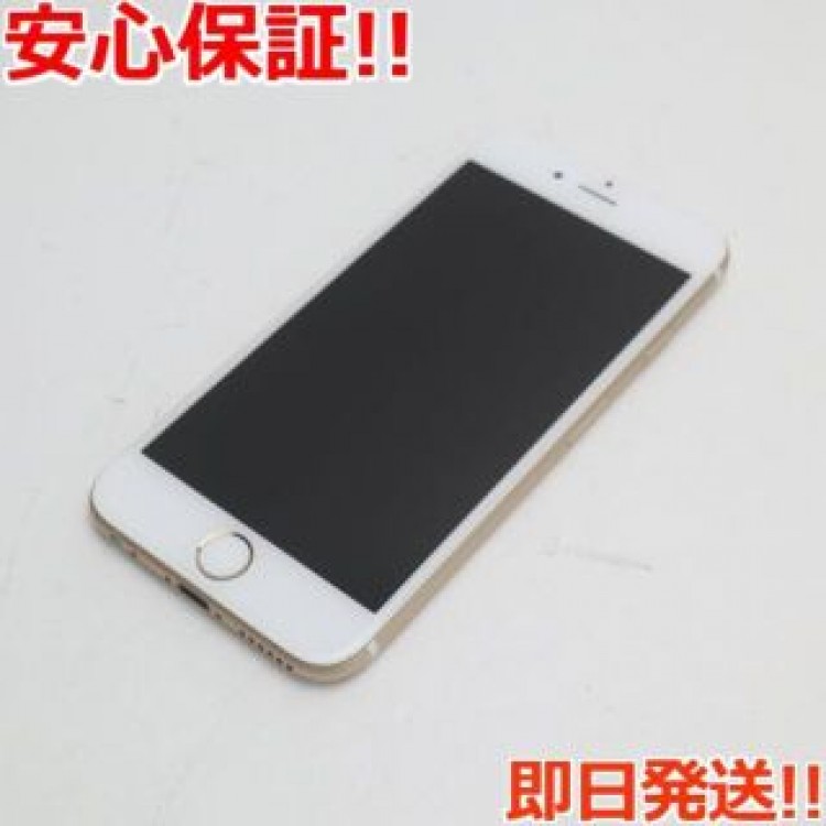 超美品 au iPhone6 16GB ゴールド