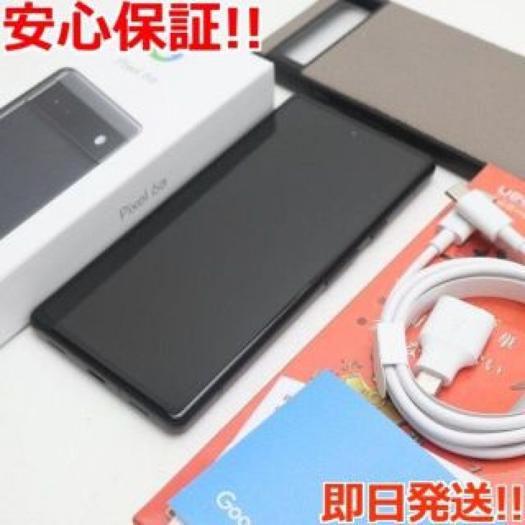 新品同様 au Google Pixel 6a チャコール