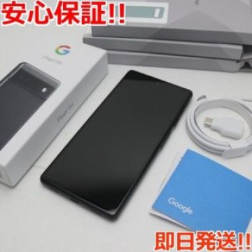 超美品 SIMフリー Google Pixel 6a チャコール